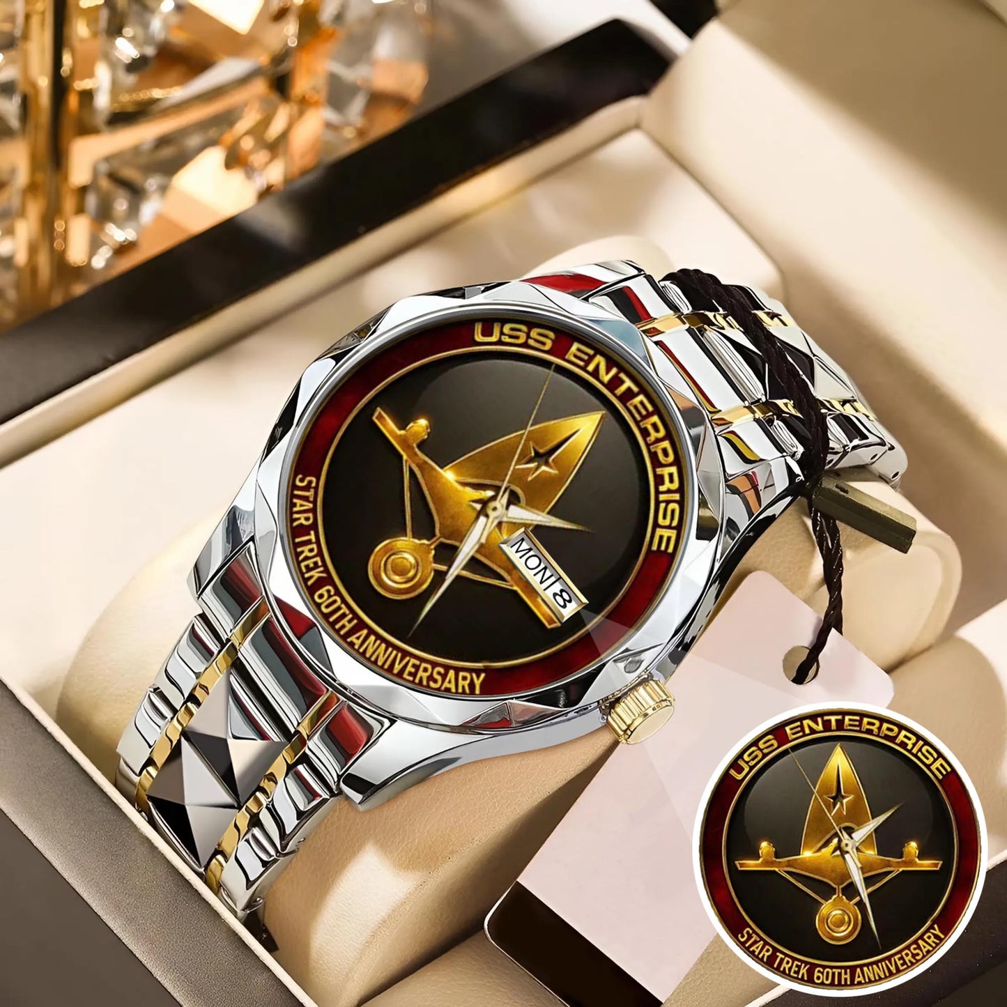 Star Trek 60th Anniversary Stainless Steel Watch