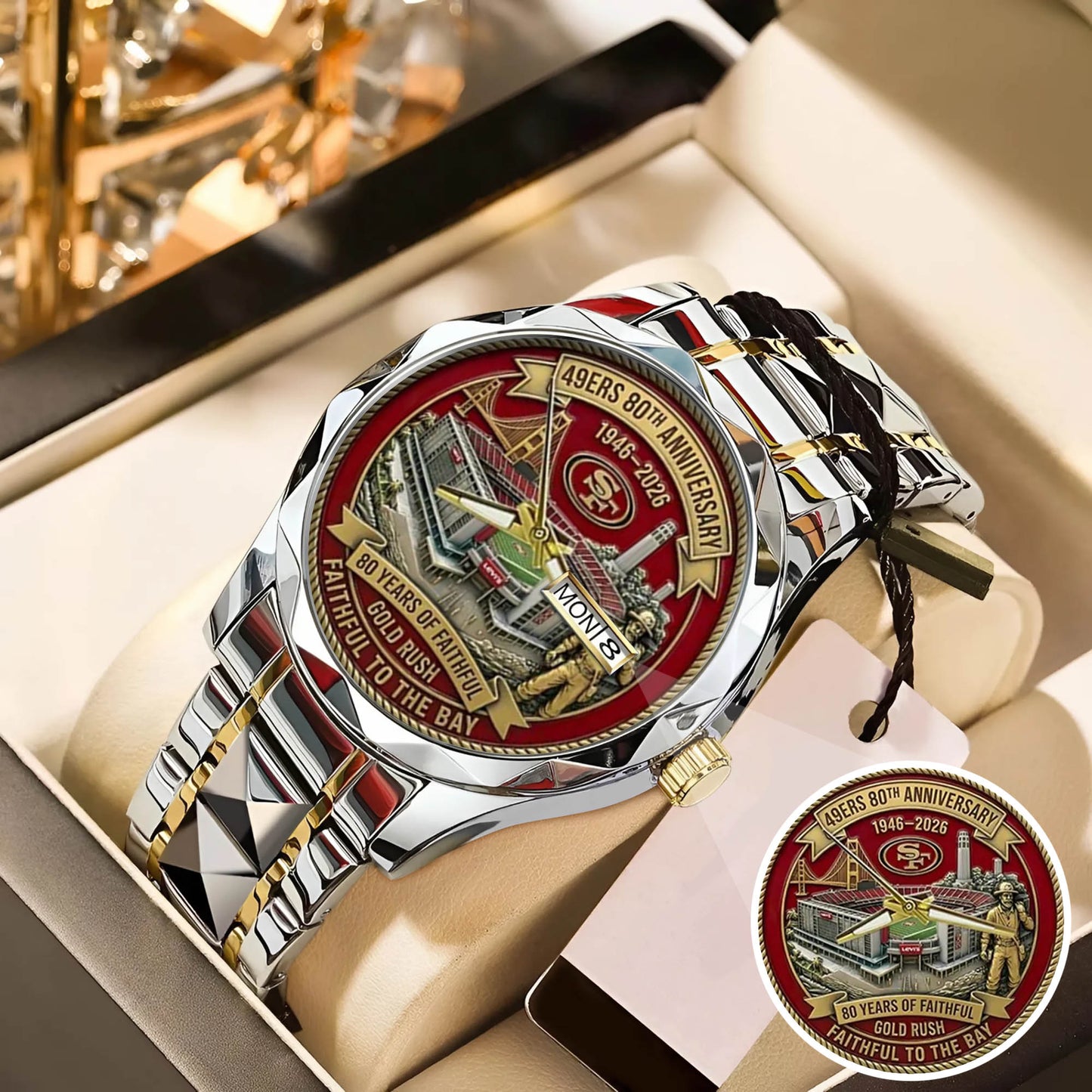 San Francisco 49ers 80th Anniversary Watch