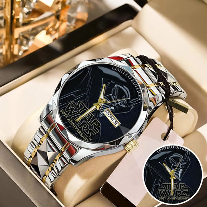 Star Wars 50th Anniversary Stainless Steel Watch