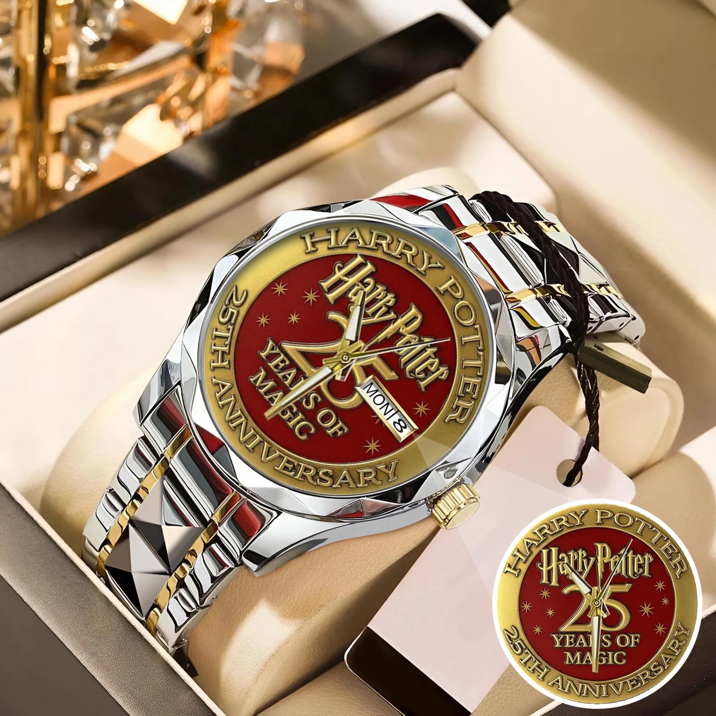 Harry Potter 25th Anniversary Stainless Steel Watch