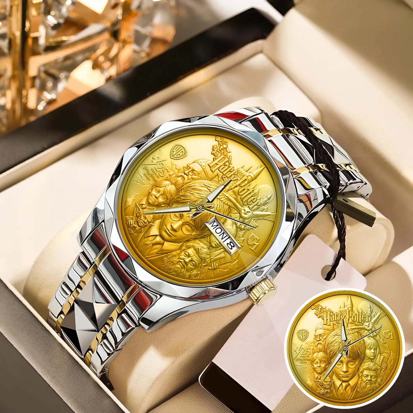 Harry Potter 25th Anniversary Stainless Steel Watch