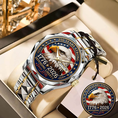 USA 250th Strong Anniversary Defending Liberty Watch