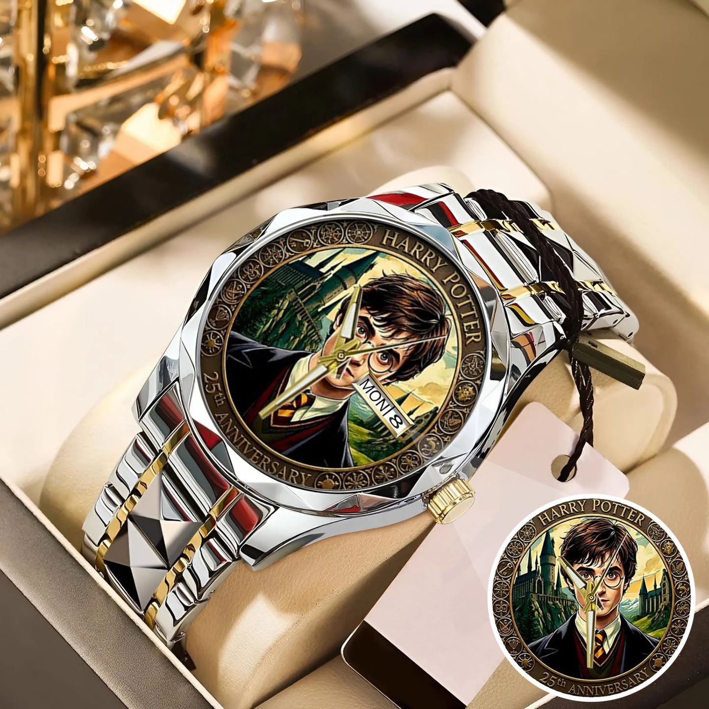 Harry Potter 25th Anniversary Stainless Steel Watch