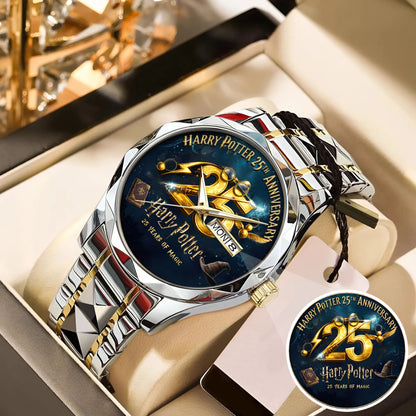Harry Potter 25th Anniversary Steel Watch