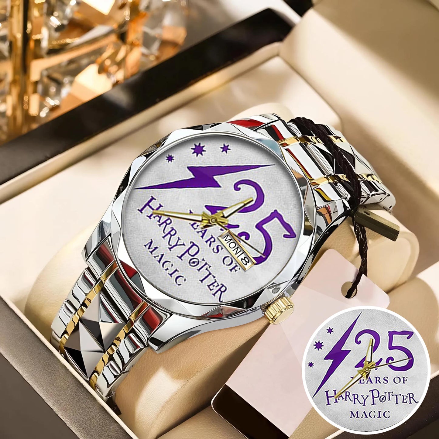 Harry Potter 25th Anniversary Stainless Steel Watch