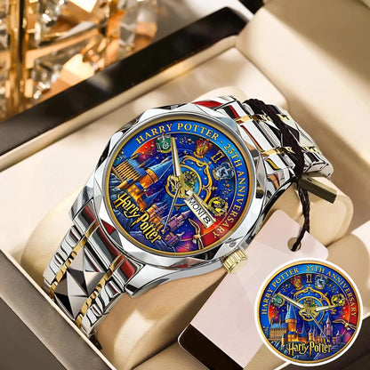 Harry Potter 25th Anniversary Stainless Steel Watch