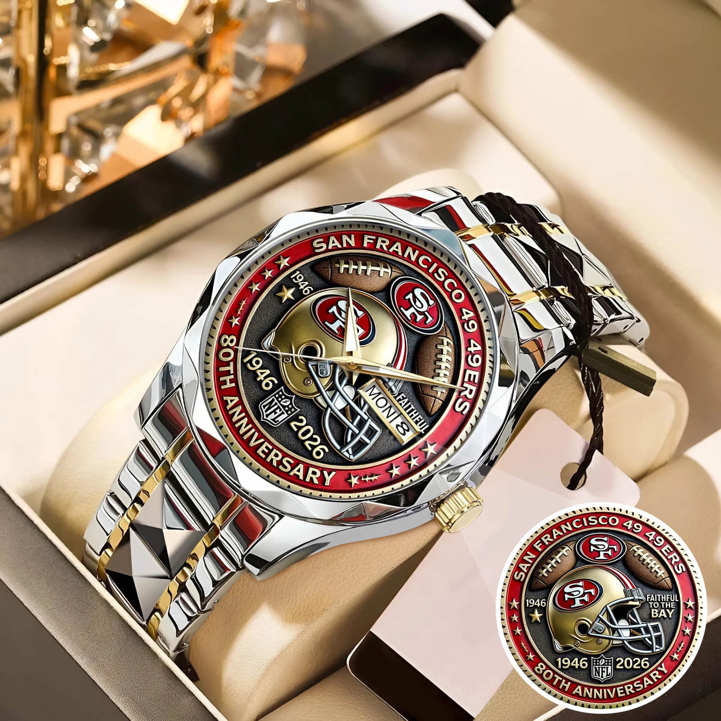 San Francisco 49ers 80th Anniversary 2026 Watch