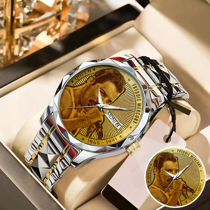 Freddie Mercury Stainless Steel Watch