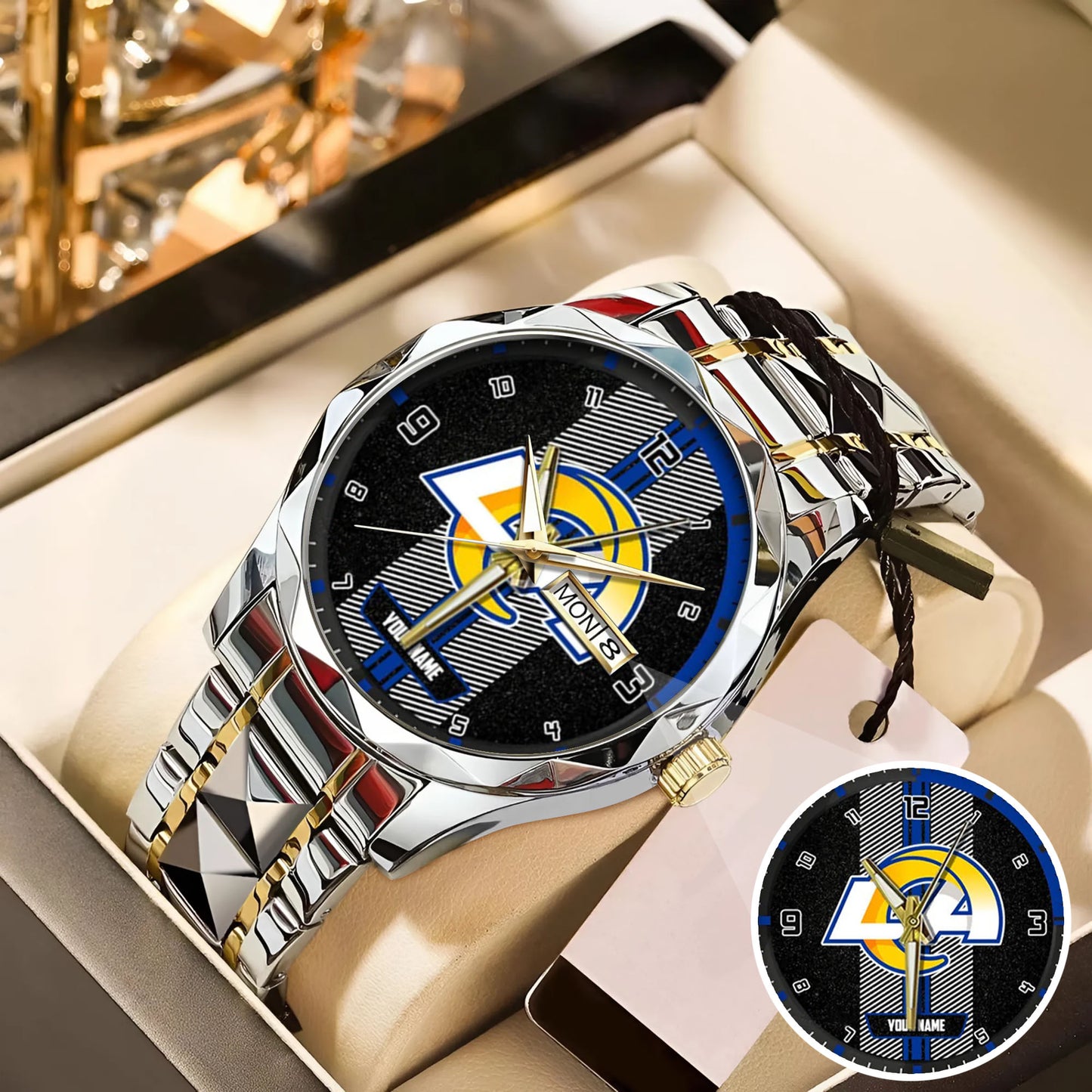 Personalized Stainless Steel Watch