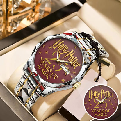 Harry Potter 25th Anniversary Steel Watch