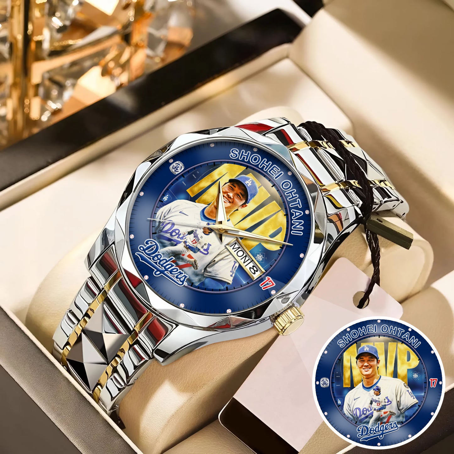 Baseball Shohei Ohtani 2025 MVP, Back to Back AL MVP, LA Dodgers Baseball Personalized Watch
