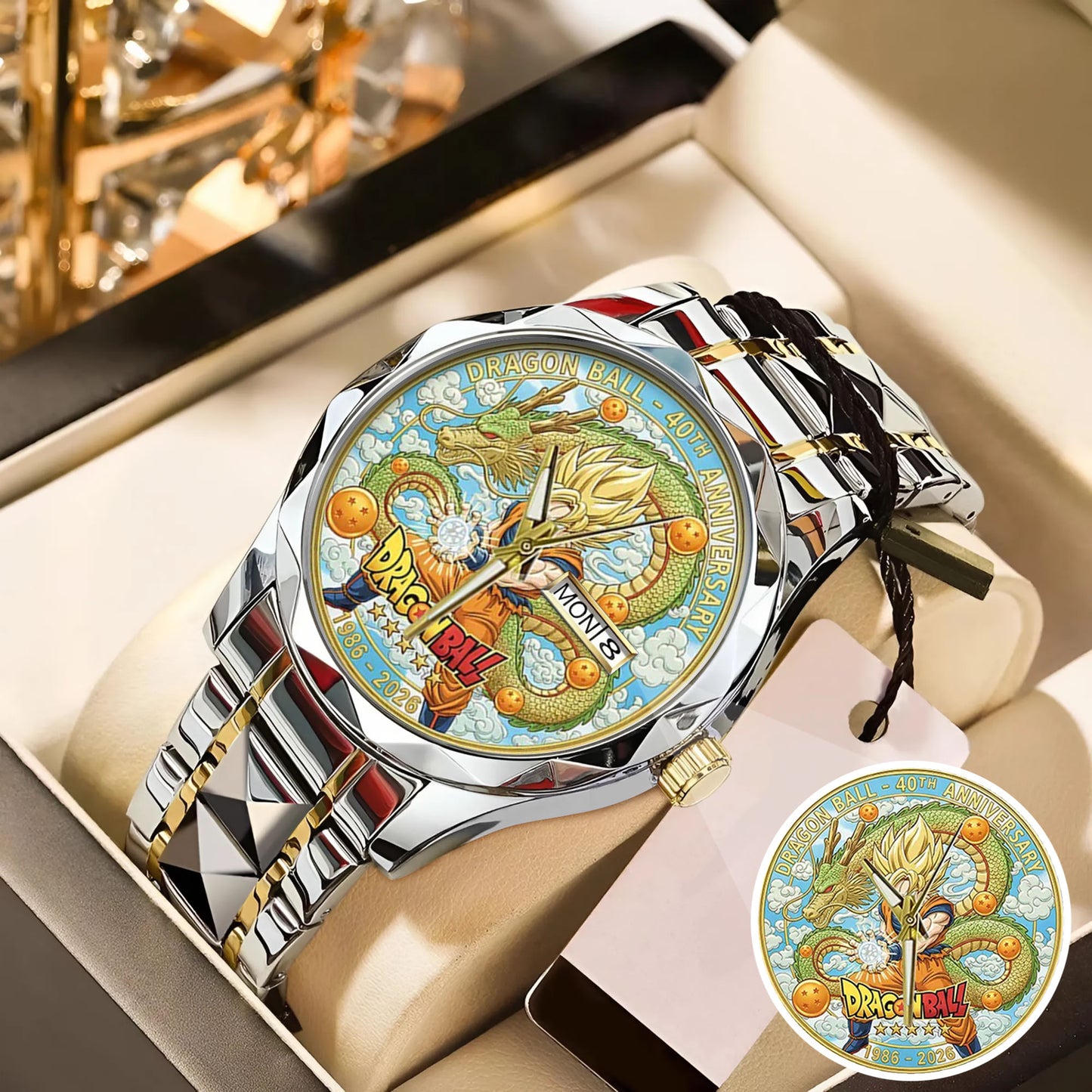 Dragon Ball 40th Anniversary Stainless Steel Watch