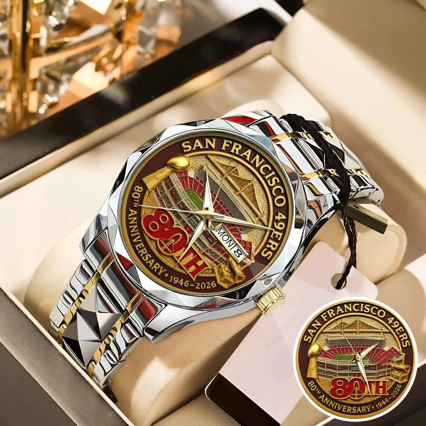 San Francisco 49ers 80th Anniversary 2026 Watch