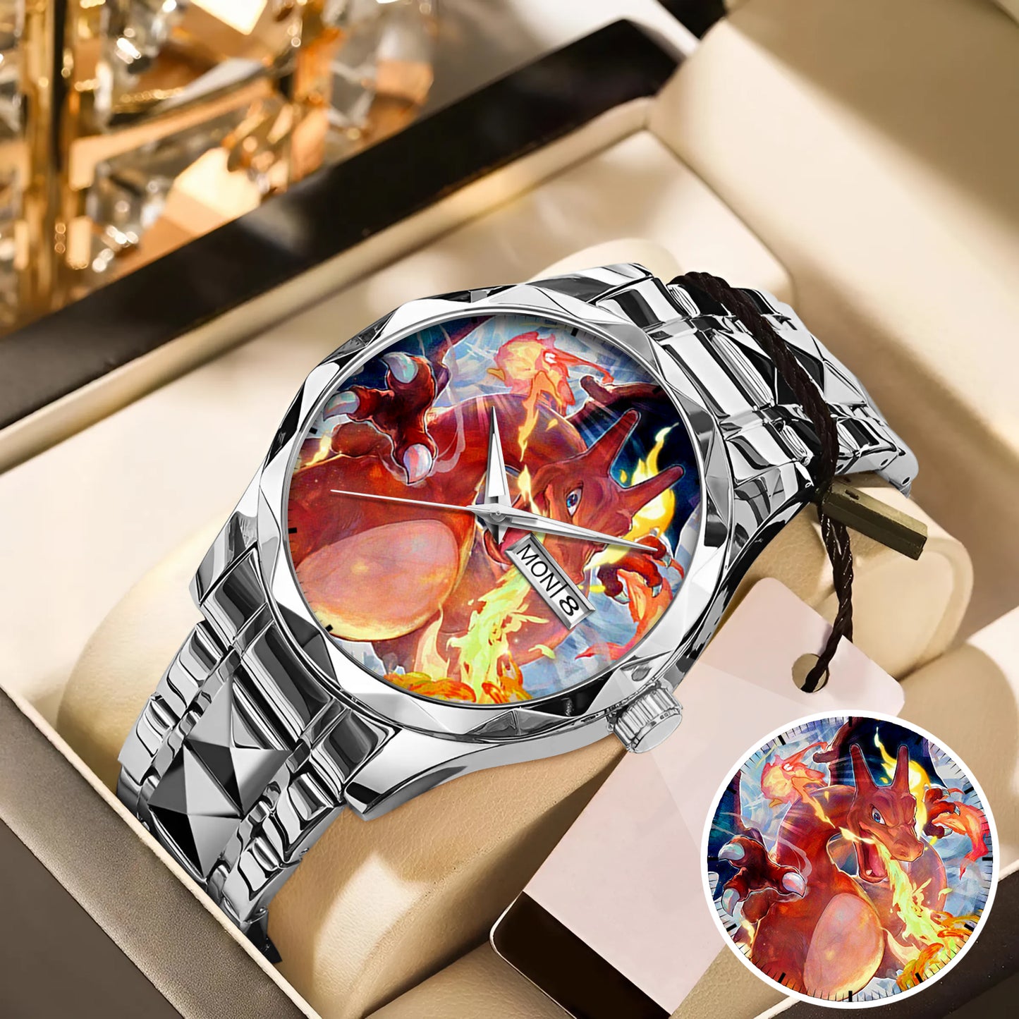 Personalized PKM Charizard Master Timepiece Limited Edition Watch