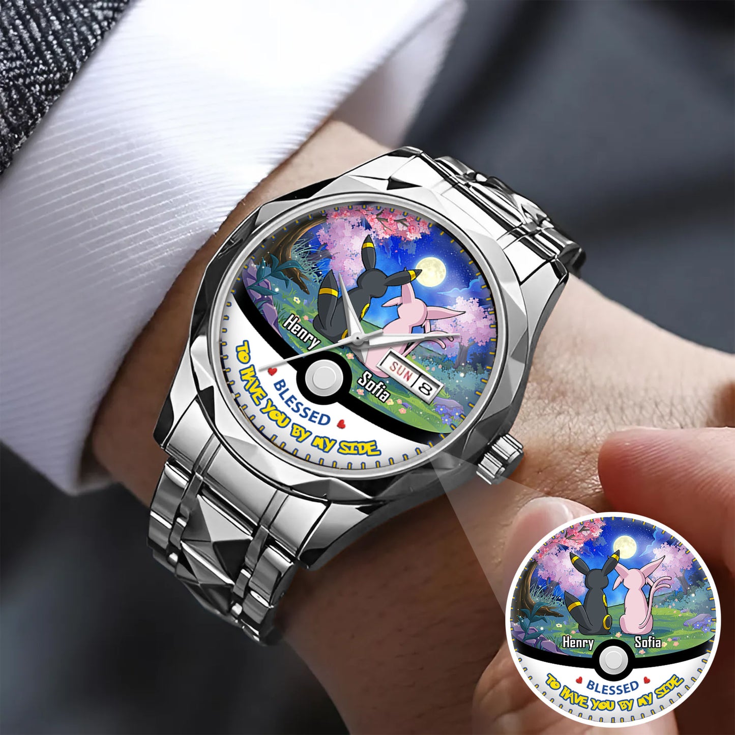 Customized PKM I Choose You Watch