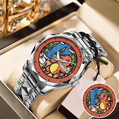 PKM Charmander Fire Edition Stainless Steel Watch