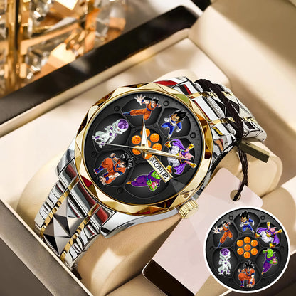 Personalized Anime Dragon Ball Z Super Saiyan Power Watch