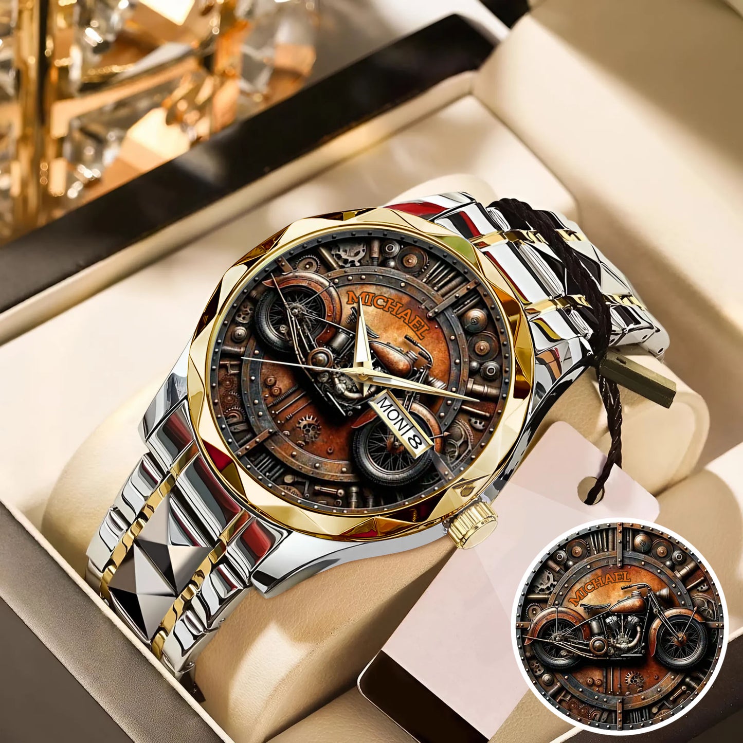 Vintage Motorcycle Limited Edition Watch – Biker Gear Timepiece