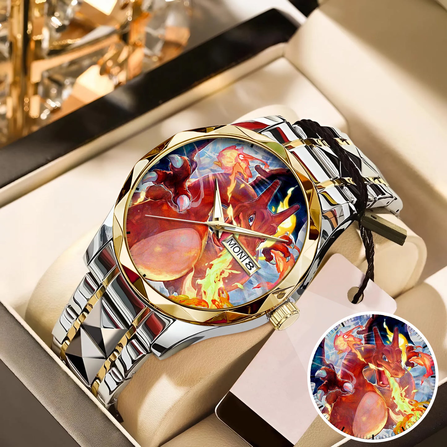 Personalized PKM Charizard Master Timepiece Limited Edition Watch