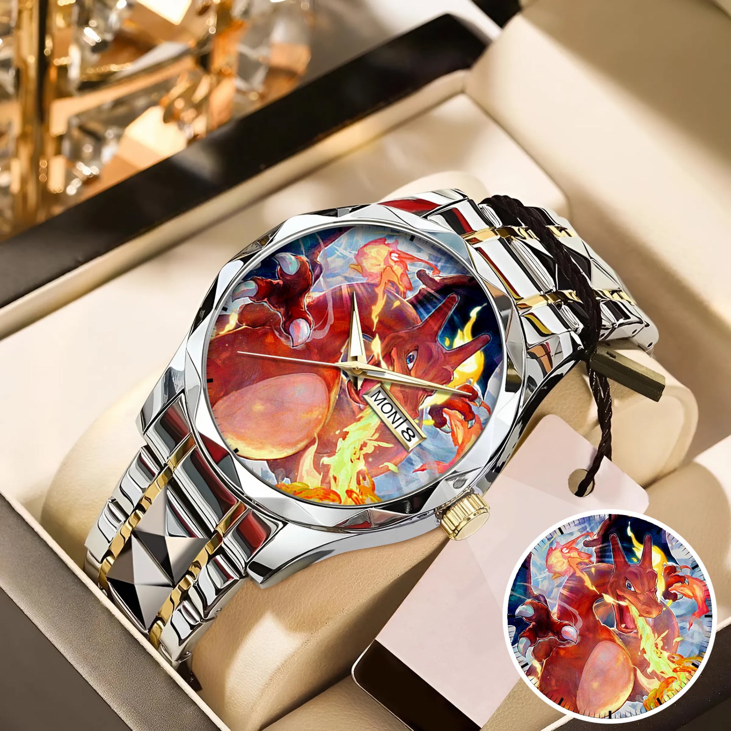 Personalized PKM Charizard Master Timepiece Limited Edition Watch