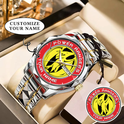 Mighty Morphin Power Rangers Pterodactyl Custom Name Watch