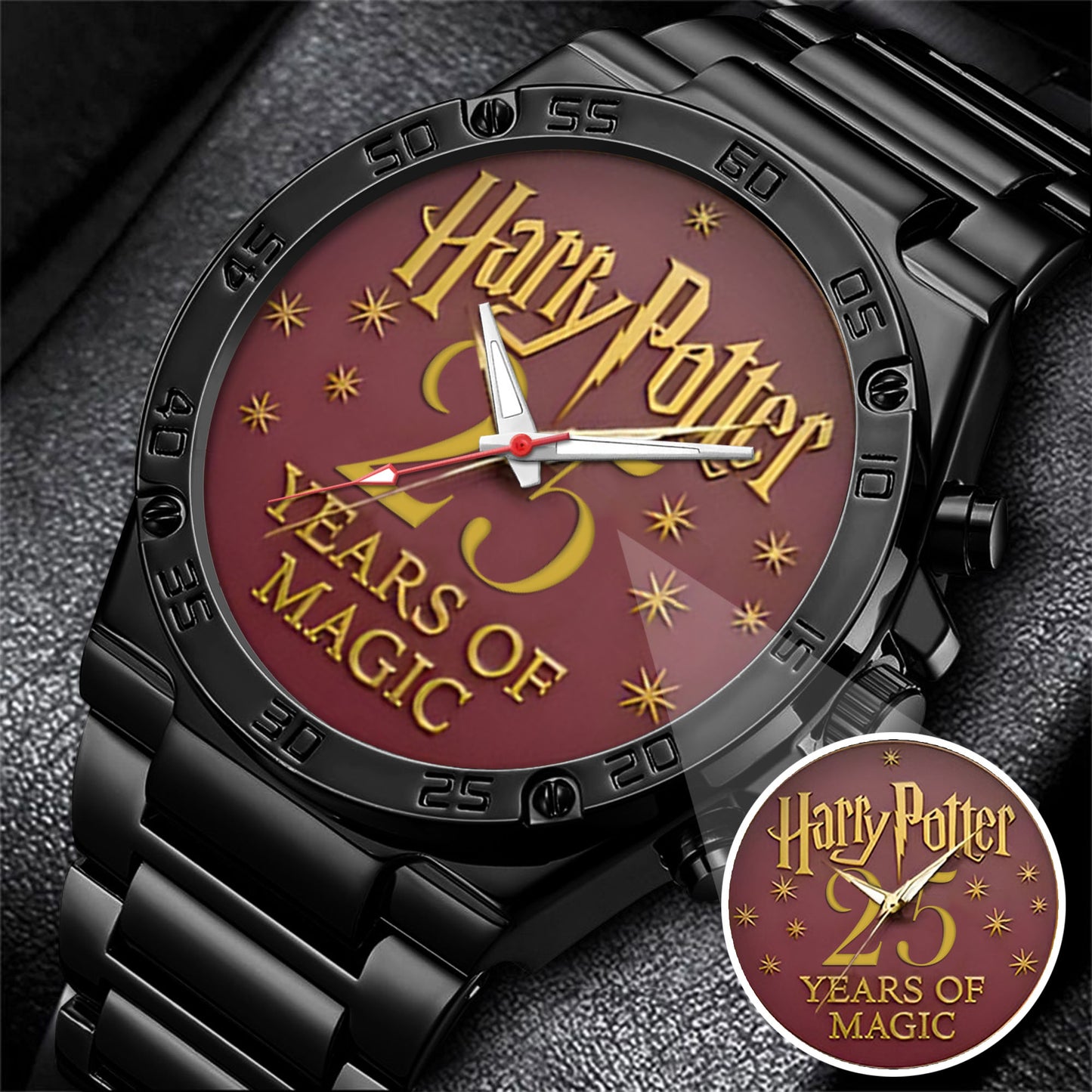 Harry Potter 25th Anniversary Steel Watch