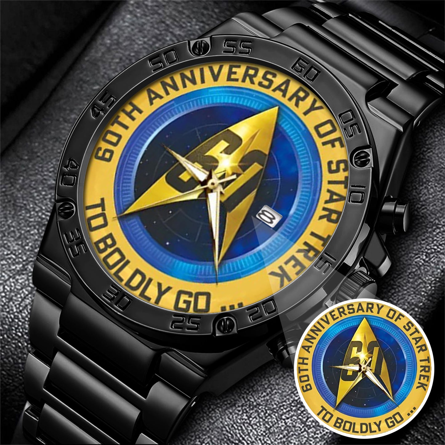 Star Trek 60th Anniversary Stainless Steel Watch