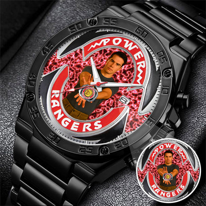 Mighty Morphin Power Rangers Custom Photo Watch