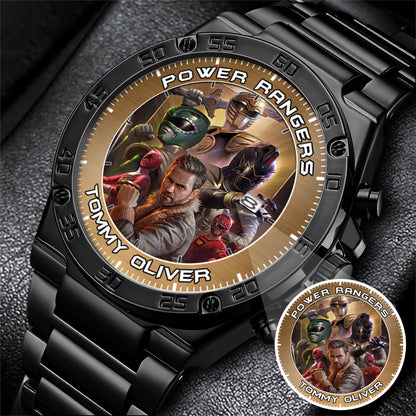 Legendary Tommy Oliver Rangers Art JDF Merories Custom Watch