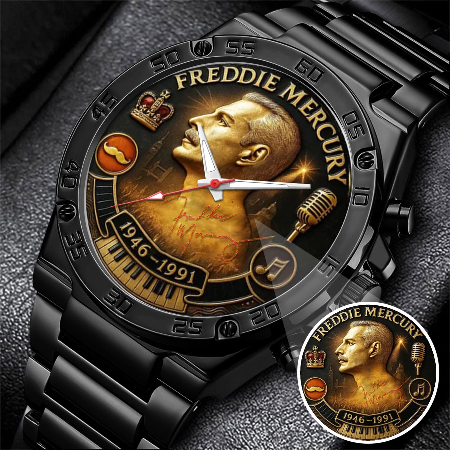 Freddie Mercury 80th Anniversary Watch