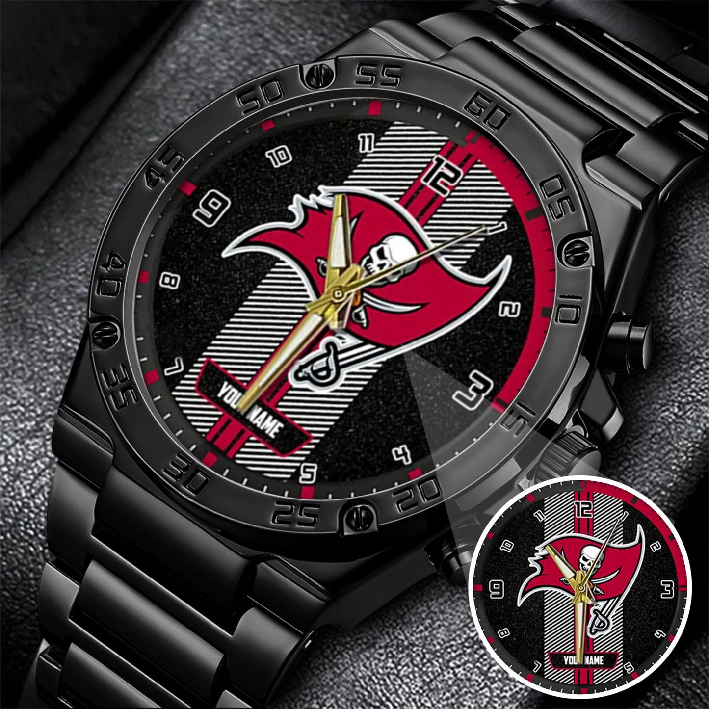 Personalized Stainless Steel Watch