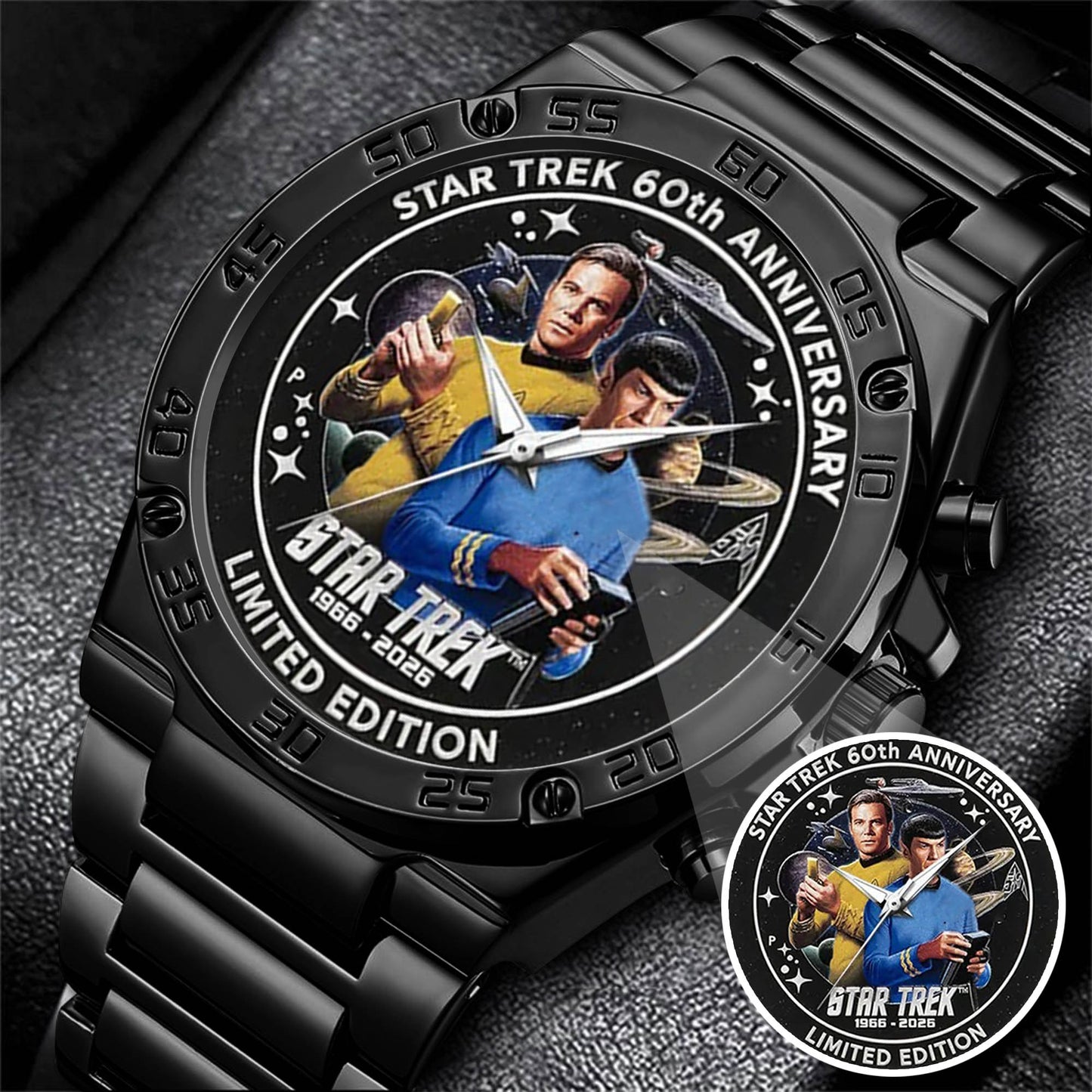 Star Trek 60th Anniversary Stainless Steel Watch