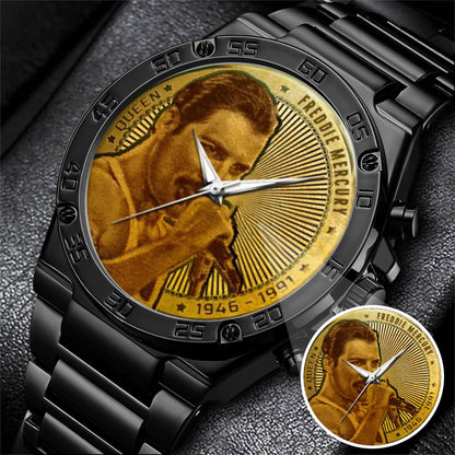 Freddie Mercury Stainless Steel Watch
