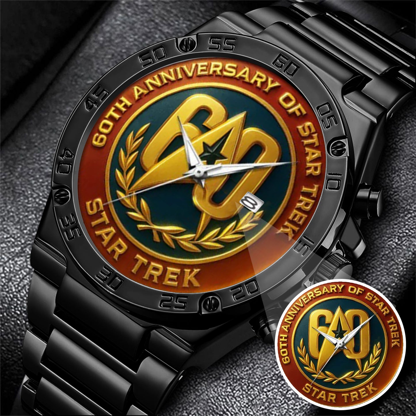 Star Trek 60th Anniversary Stainless Steel Watch