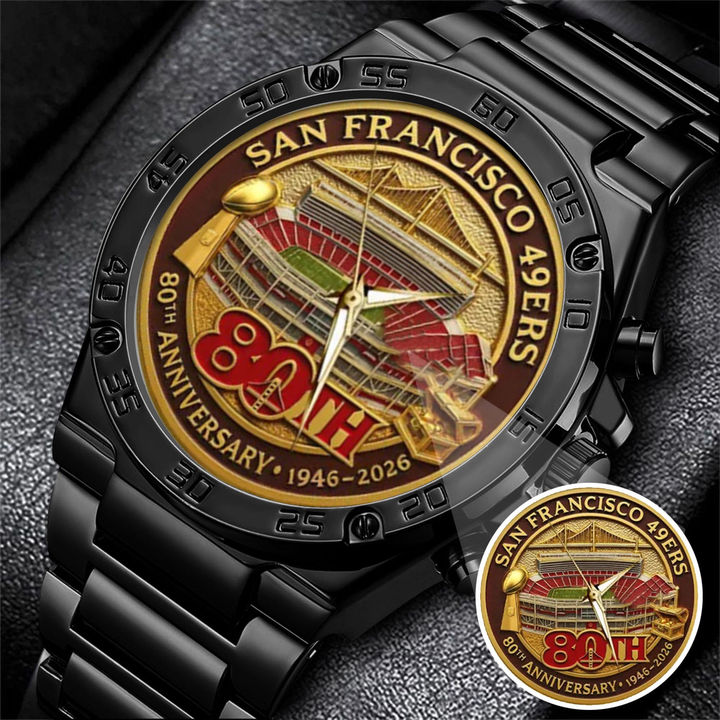 San Francisco 49ers 80th Anniversary 2026 Watch