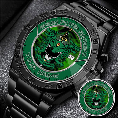 Mighty Morphin Power Rangers Dragonzord Custom Name Watch
