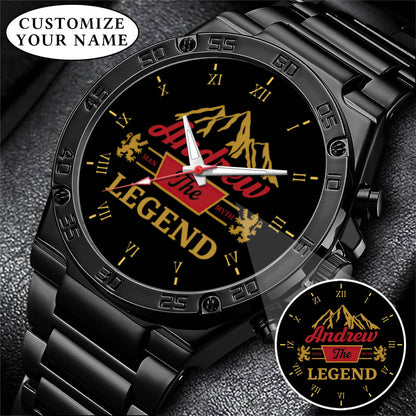 Personalized Father's Day The Legend Watch