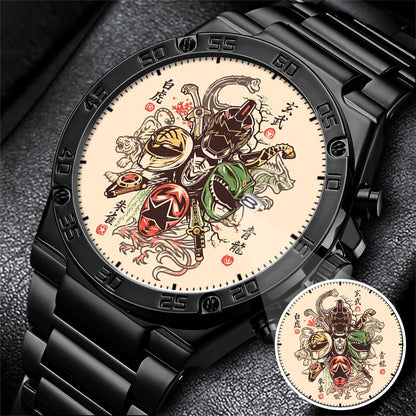 Power Rangers Tommy Oliver All Rangers Merories Japanese Art Style Watch