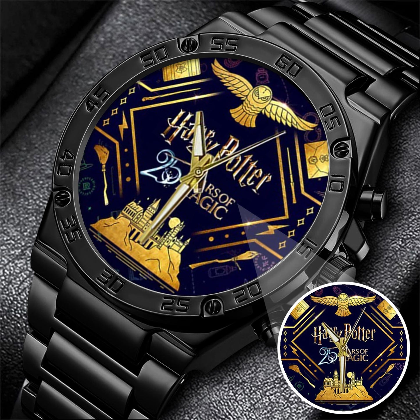 Harry Potter 25th Anniversary Stainless Steel Watch