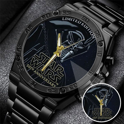Star Wars 50th Anniversary Stainless Steel Watch