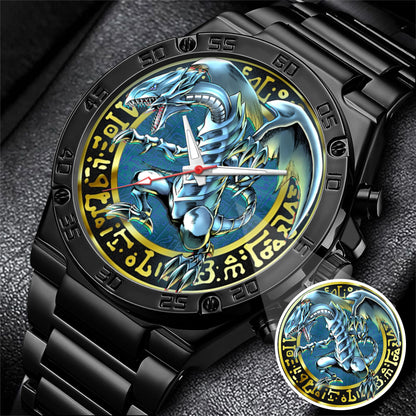 Anime YGO Blue-Eyes White Dragon Watch Dial – Limited Art Design