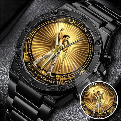 Freddie Mercury 50th Anniversary Stainless Steel Watch