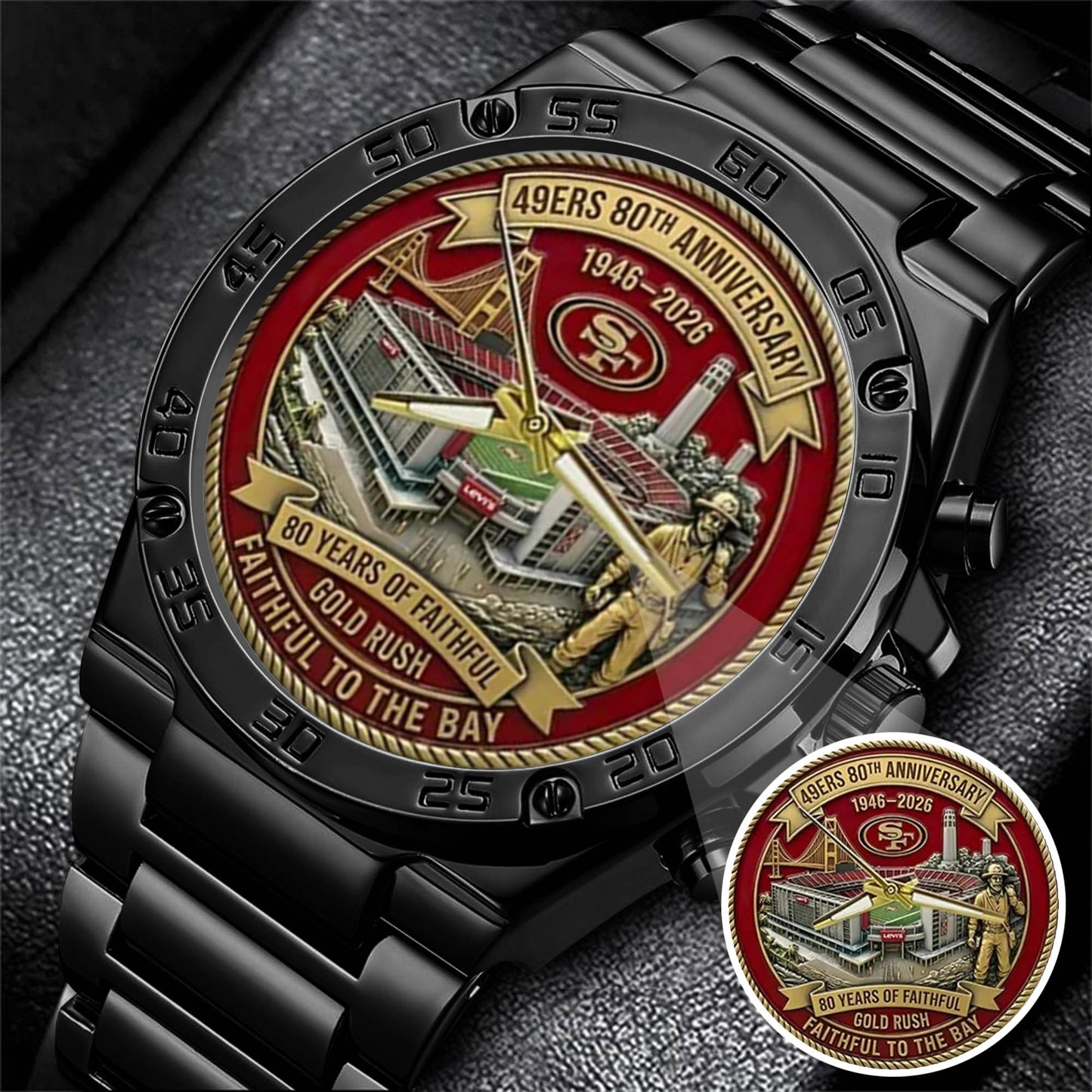 San Francisco 49ers 80th Anniversary Watch