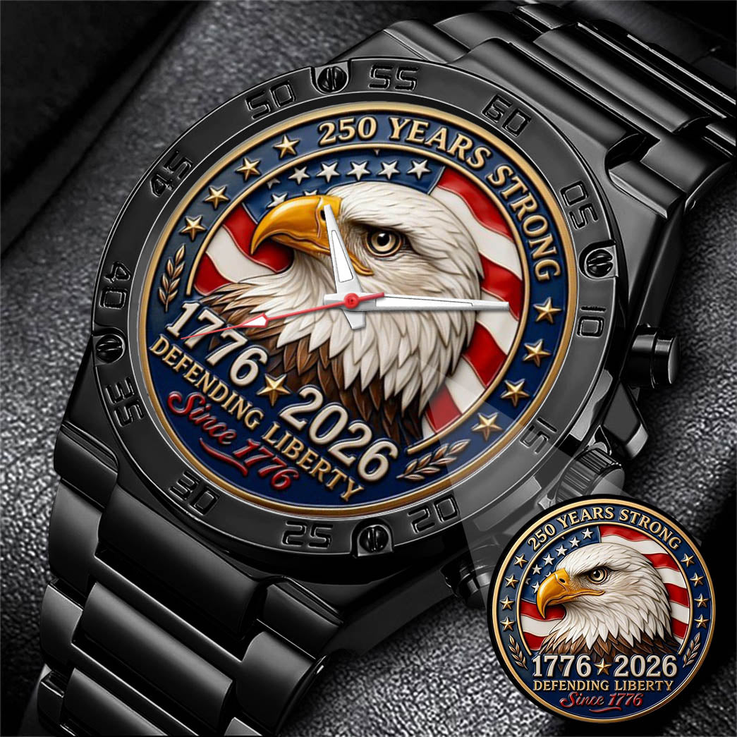 USA 250th Strong Anniversary Defending Liberty Watch