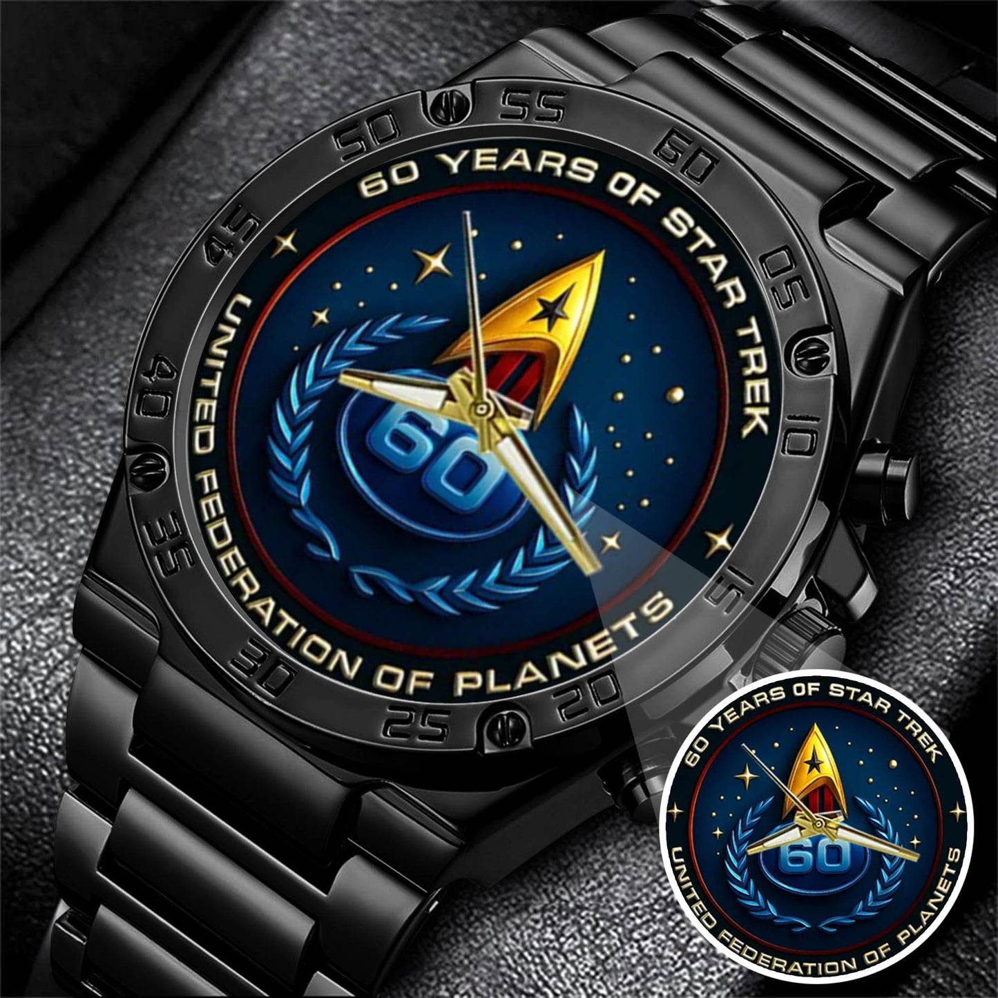 Star Trek 60th Anniversary Stainless Steel Watch