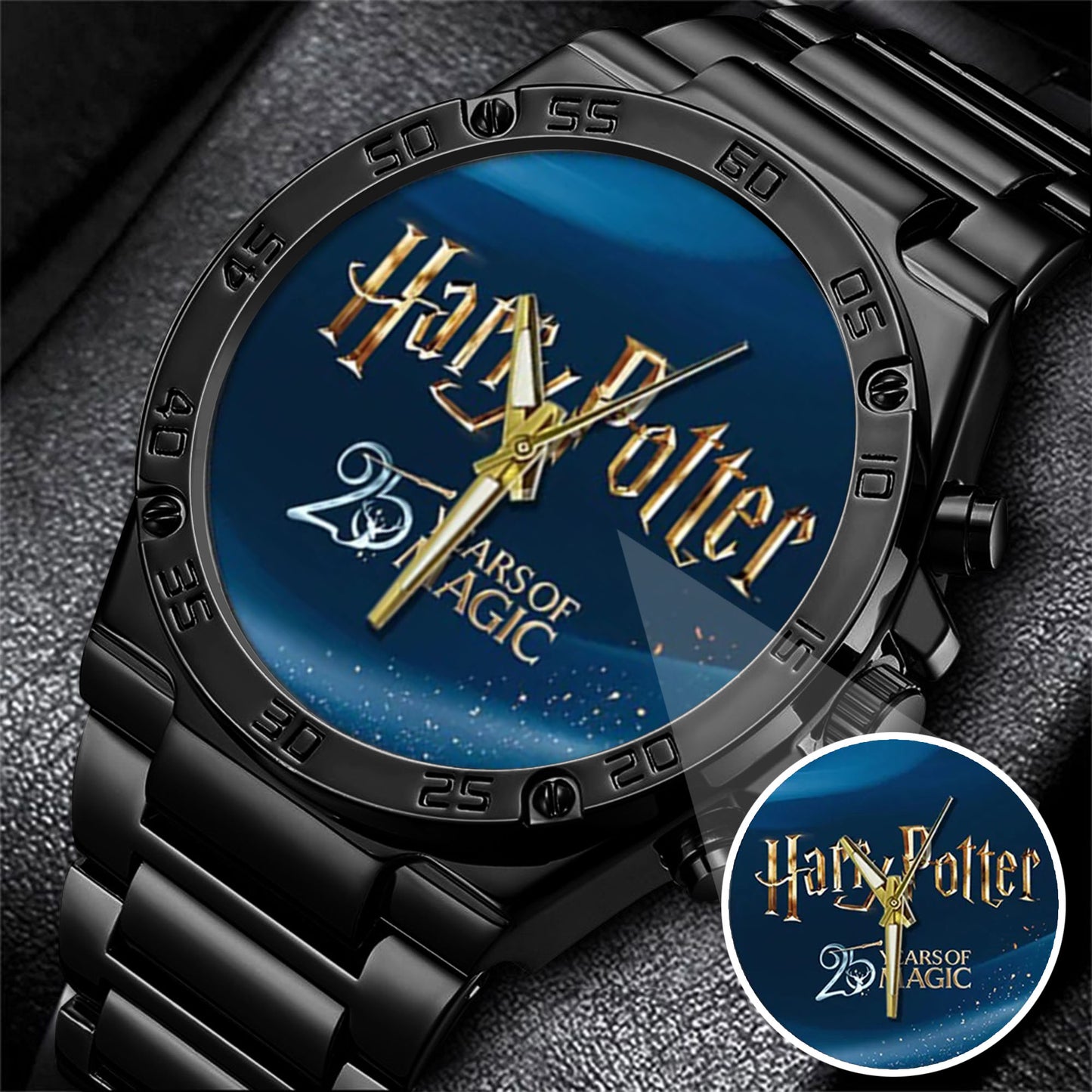 Harry Potter 25th Anniversary Stainless Steel Watch