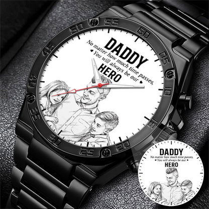 Father's Day Hero Husband Daddy Grandpa Limited Edition Watch