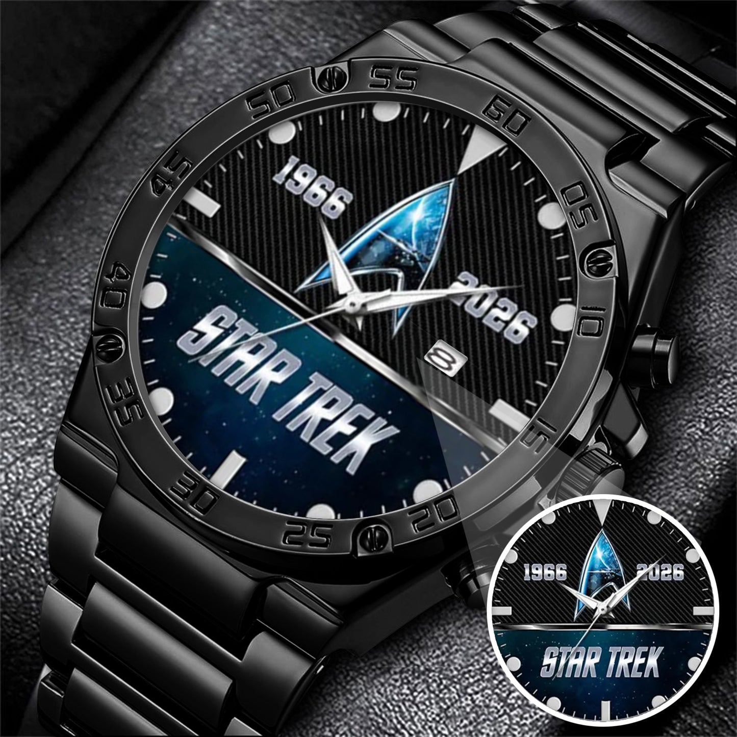 Star Trek 60th Anniversary Stainless Steel Watch