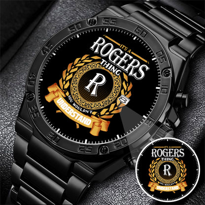 Personalized It's A Thing You Wouldn't Understand Custom Name Watch