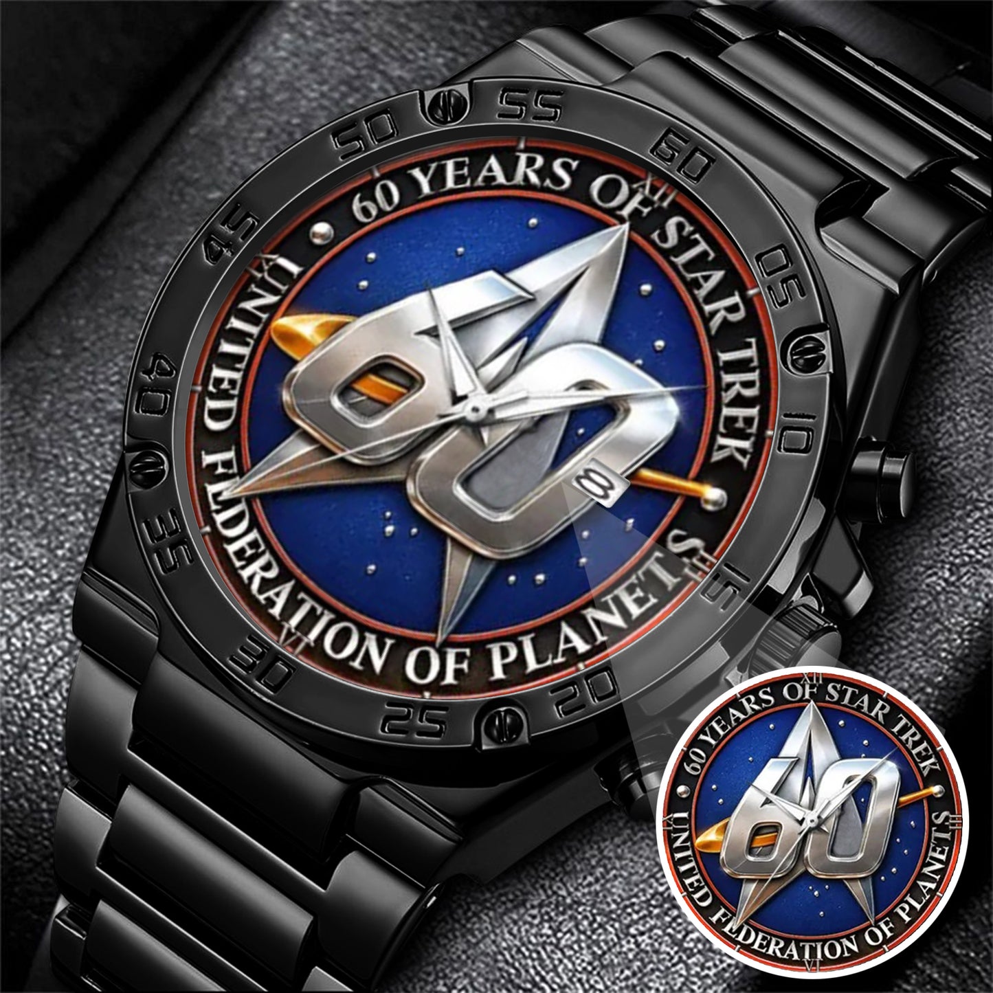 Star Trek 60th Anniversary Stainless Steel Watch